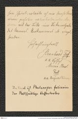 k.k. naturhistorisches Hofmuseum, Intendanzakten 1885-1896 (Hauer), Aktenzahl Z.455/1893, Seite 6